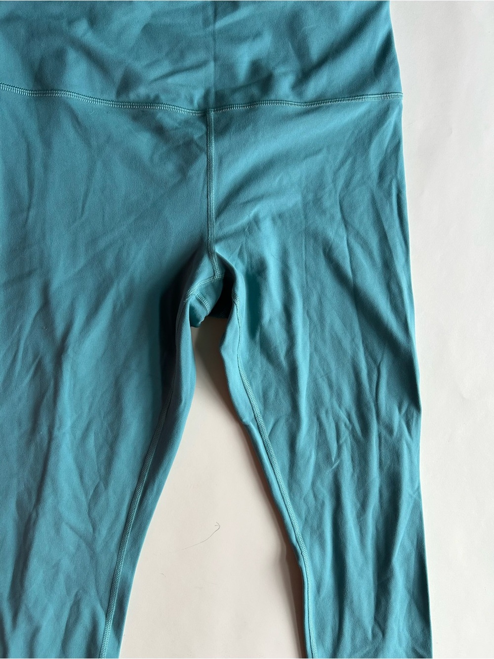 Athleta Teal High-Waist Performance Leggings size M - Picture 2 of 7